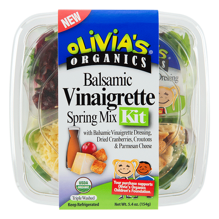 Olivia's Organics Salad Kit Balsamic