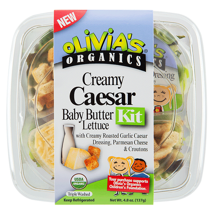 Olivia's Organics Salad Kits Caesar