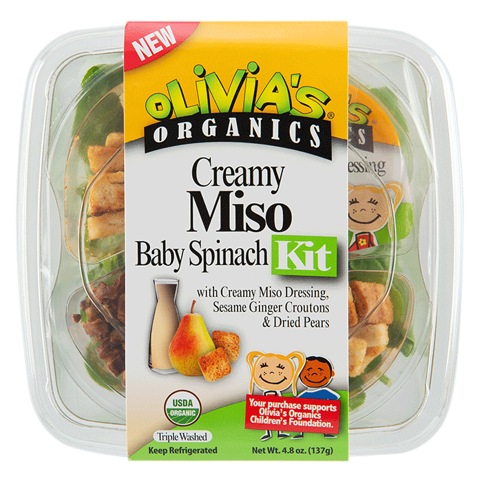 Olivia's Organics Salad Kit Miso