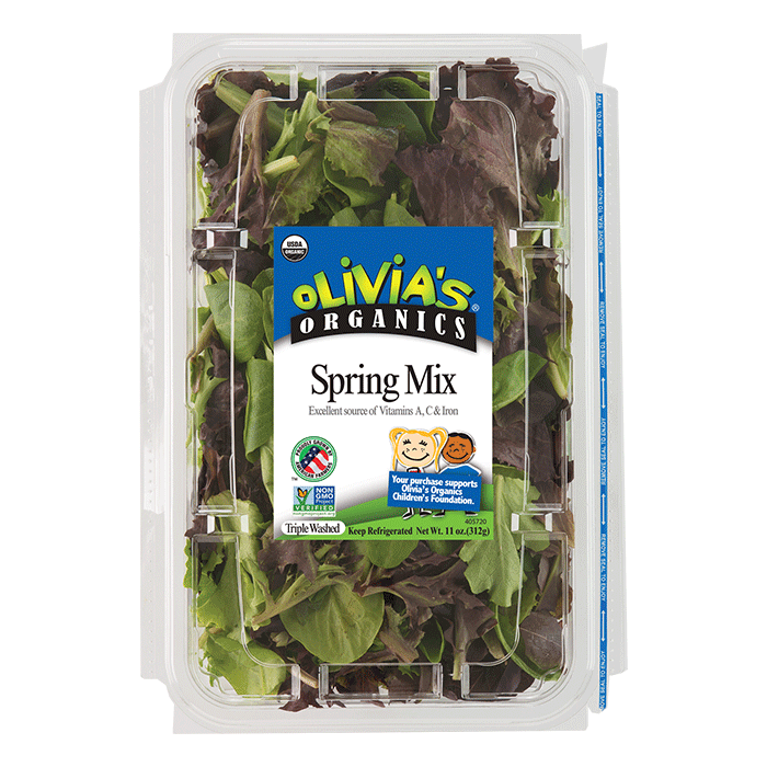 Olivia's Organics Spring Mix 11oz