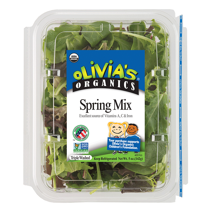 Olivia's Organics Spring Mix 5oz