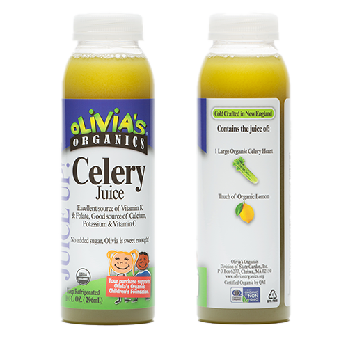 Olivia’s Organics Celery Juice